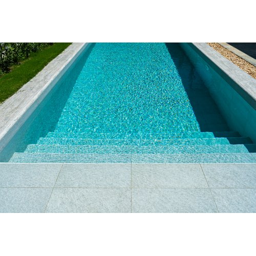 33x66cm Natural Seri Snow White Mix 9 face Porselen Karo