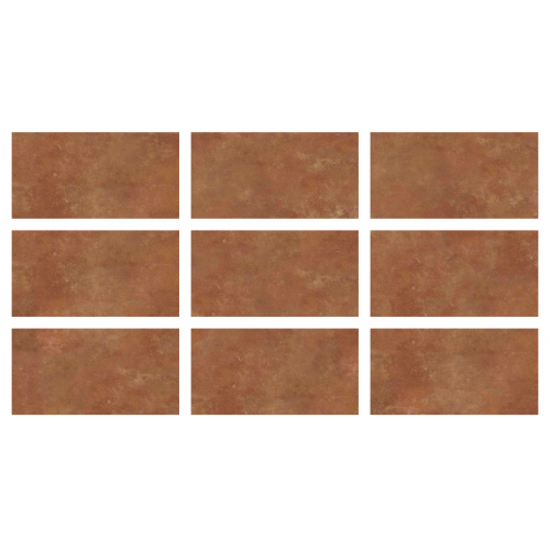 33x66cm Natural Seri Pool Garden Cotto Mix 18 face Porselen Karo