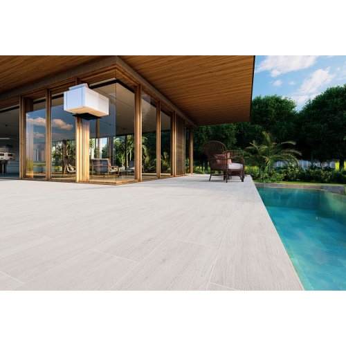 33x66cm Natural Seri Teak Smoke Mix 9 face Porselen Karo