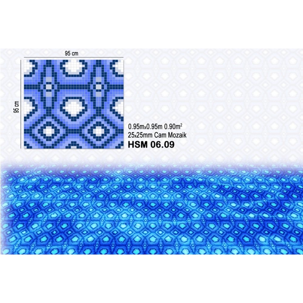 Havuz Dekor HSM-0609 1m2