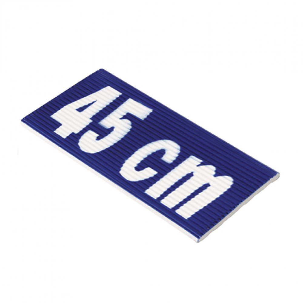 Havuz Kaymaz Derinlik Yazılı Çizgili 45cm