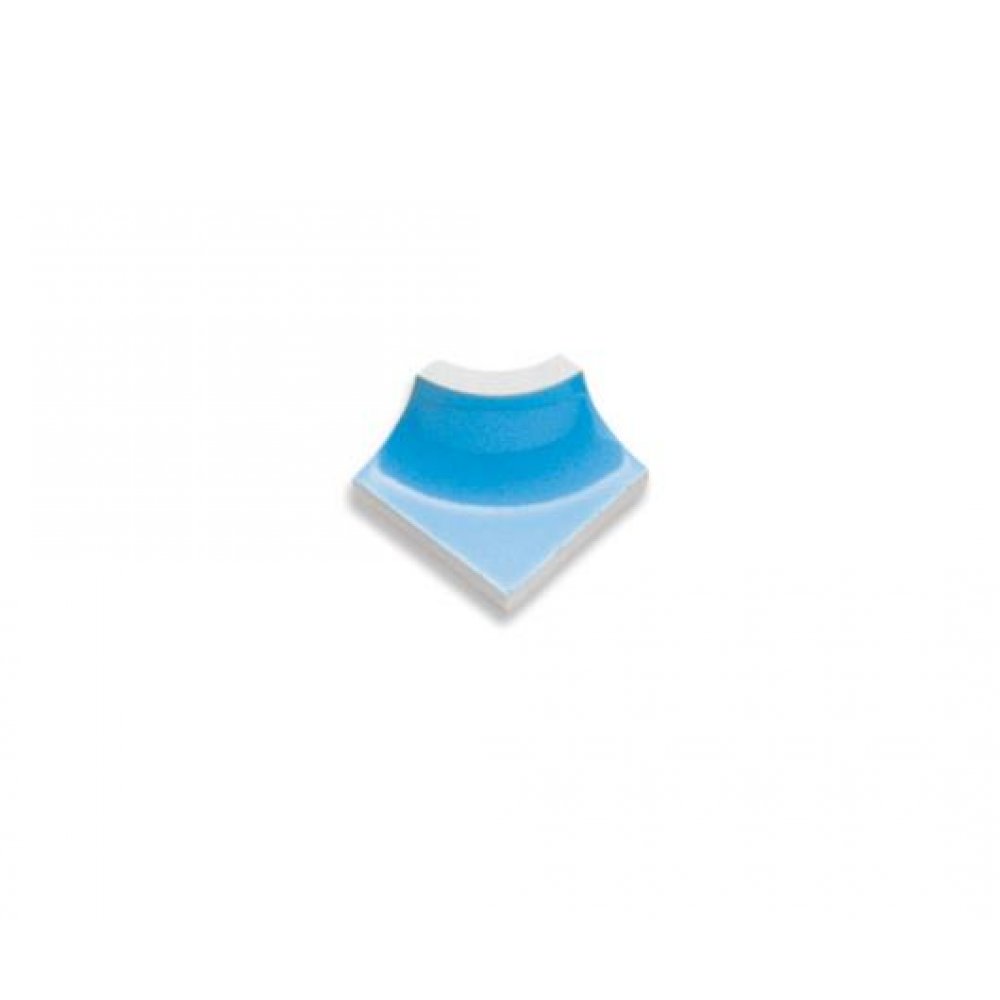 Havuz Porselen İç Bükey Ayak 4cmx4cm Mavi