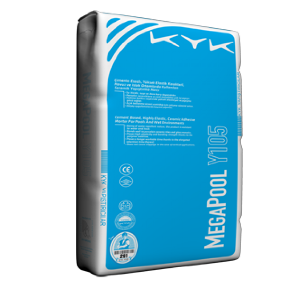 KYK Mega Pool Havuz Gri Yapıştırma 25Kg